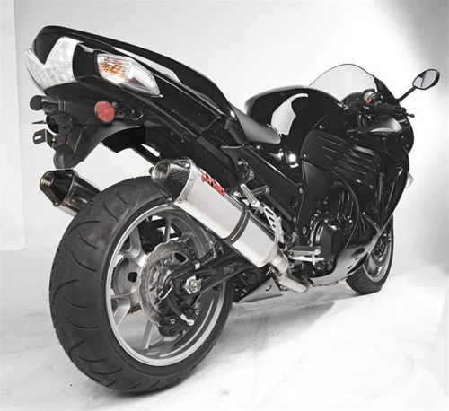 2006-2011 Kawasaki ZX14 KR Tuned SLIP On Exhaust System - $850 OFF RETAIL